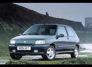 older car image (renault) with old number plates