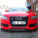 image of an irish number plate on an audi