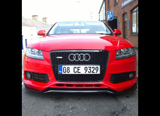 image of an irish number plate on an audi